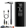 Compresor de Aire Portátil 150PSI – Inflador Inalámbrico para Neumáticos de Coche con Luz LED y Carga USB