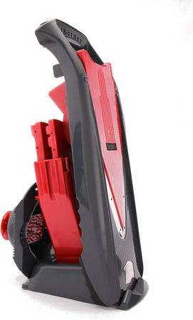 Börner Vital Slicer V5 con dispensador de apósito y estación de acoplamiento, picadora de frutas y verduras, 100% sin BPA, hojas de acero inoxidable, como se ve en la televisión, por Zestify