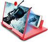 Ampliador de Pantalla para Proyector 3D, Lupa para Películas HD Compatible con Smartphones y Tablets