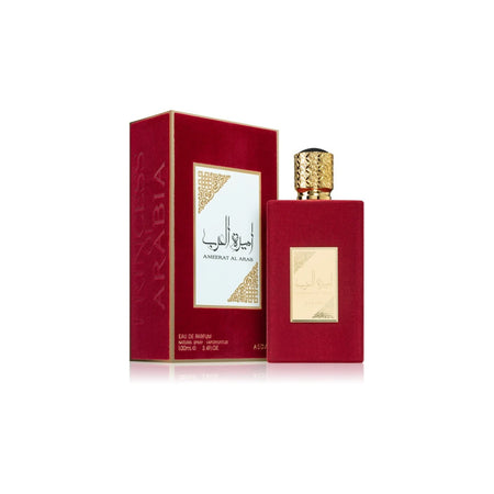 Perfume Árabe Ameerat Al Arab 100ml – Fragancia Amaderada, Dulce y Cítrica para Mujer